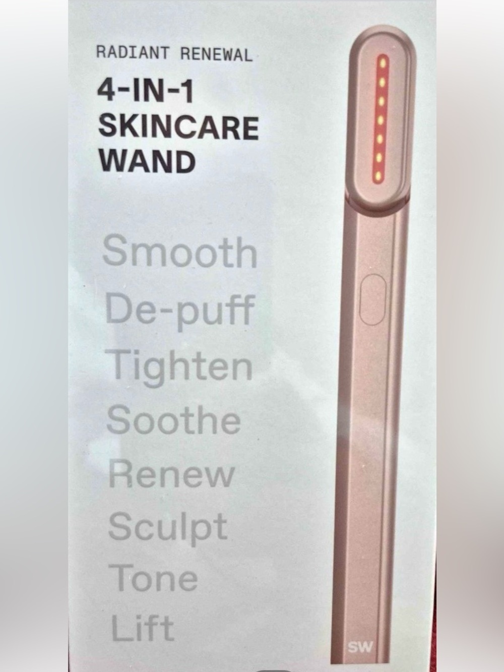 Solowave 4-in-1 Skincare Wand — Rose Gold